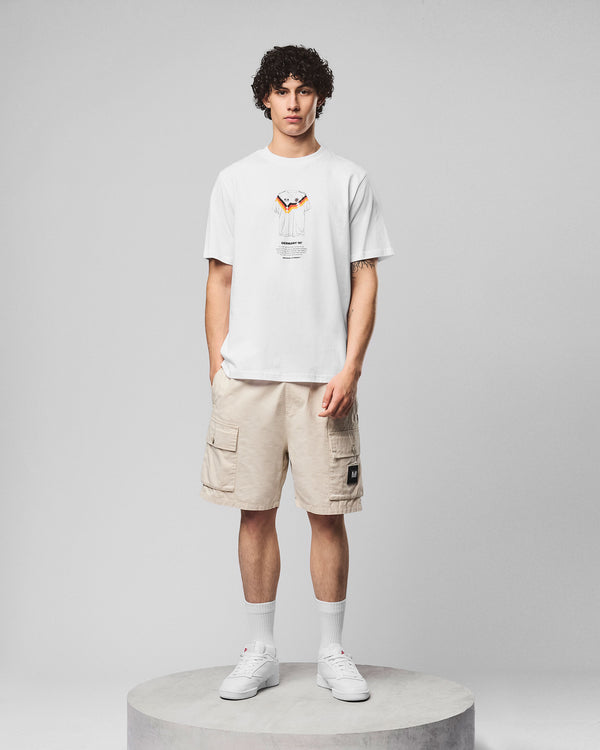 T-shirt grafica Klinsmann bianca