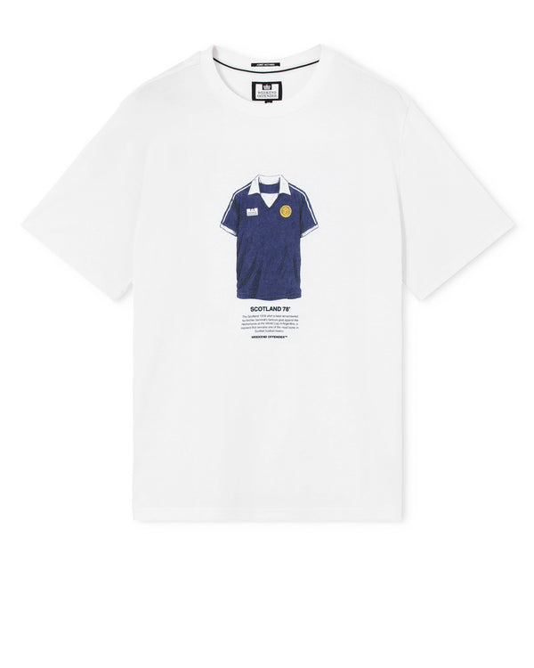 T-shirt Gemmill con grafica bianca