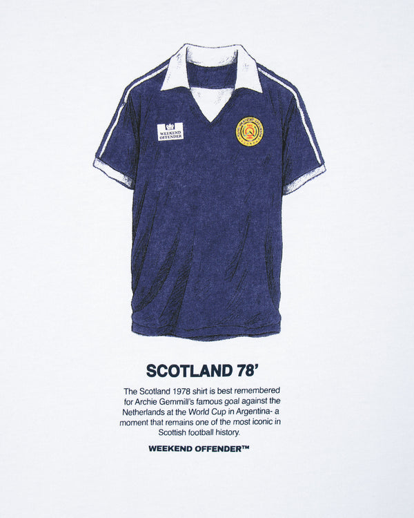 T-shirt Gemmill con grafica bianca