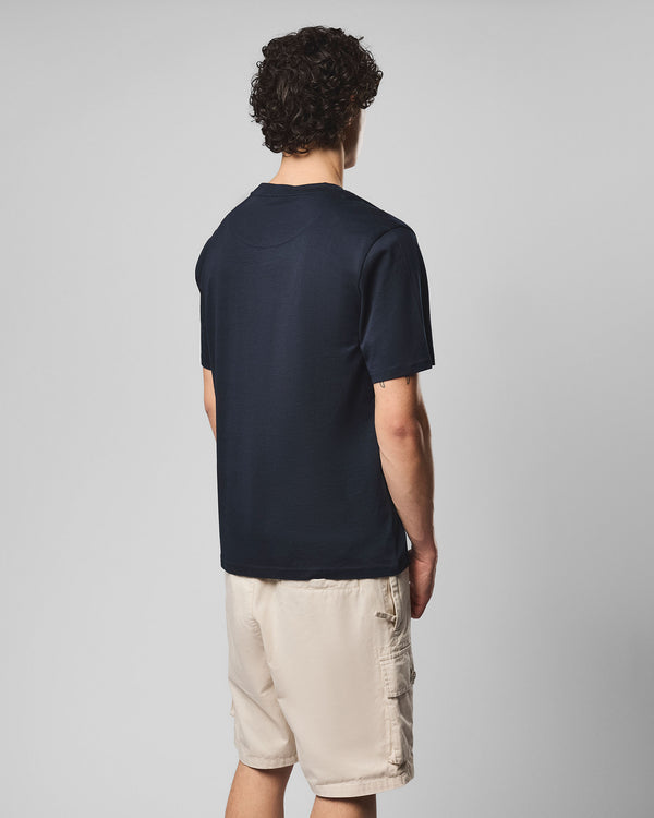 T-shirt grafica Gemmill blu scuro