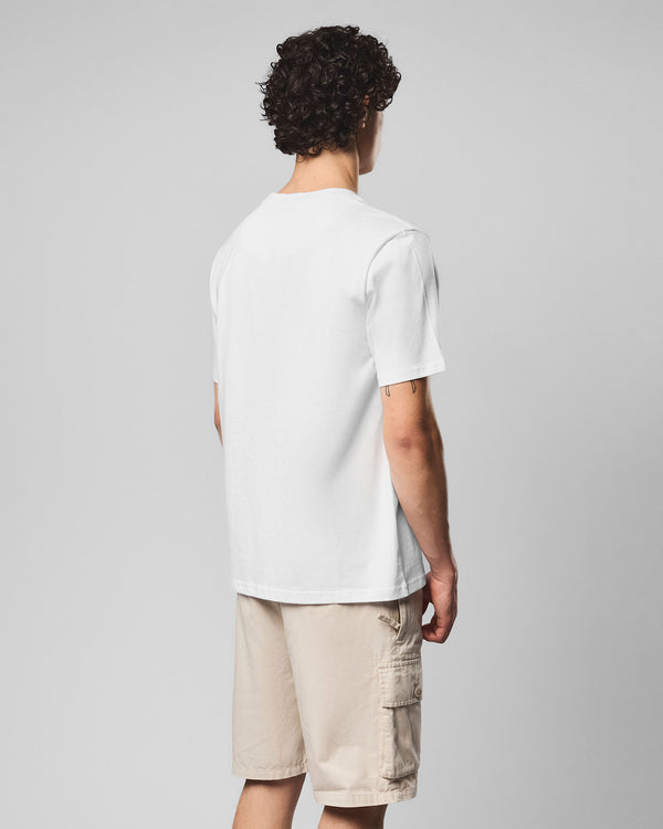 T-shirt Gemmill con grafica bianca