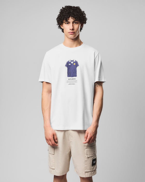 T-shirt Gemmill con grafica bianca