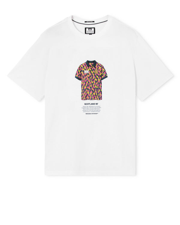 T-shirt con stampa McCoist bianca
