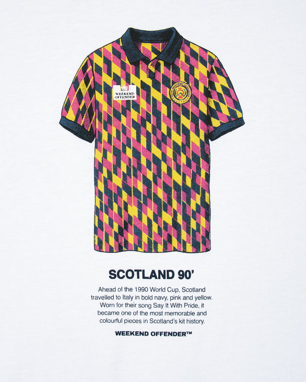 T-shirt con stampa McCoist bianca