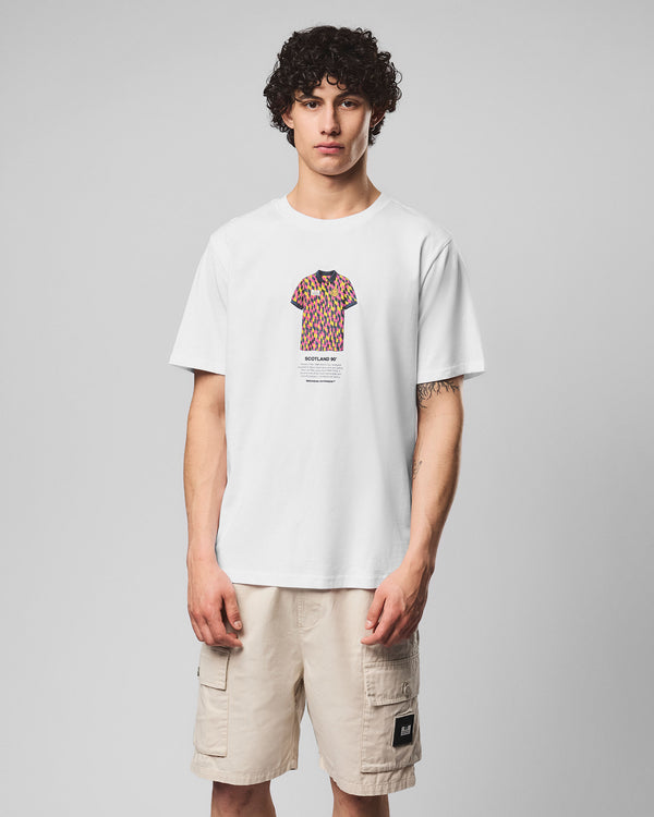 T-shirt con stampa McCoist bianca