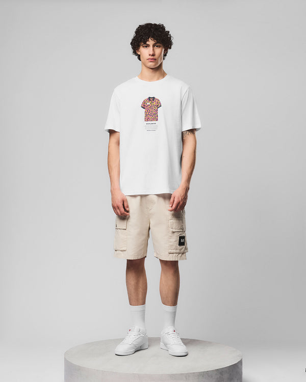 T-shirt con stampa McCoist bianca