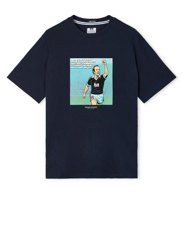 Taglie forti - T-shirt con grafica 1978 Navy
