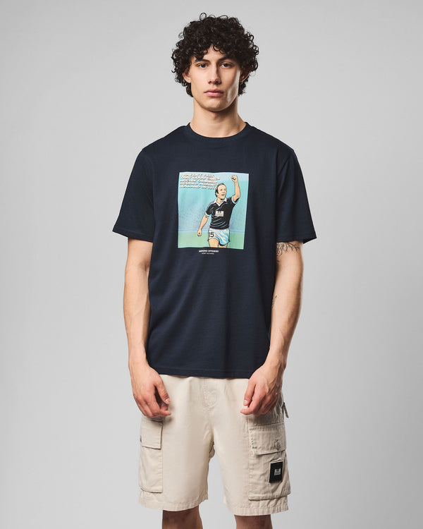 T-Shirt Grafica 1978 Blu Marino