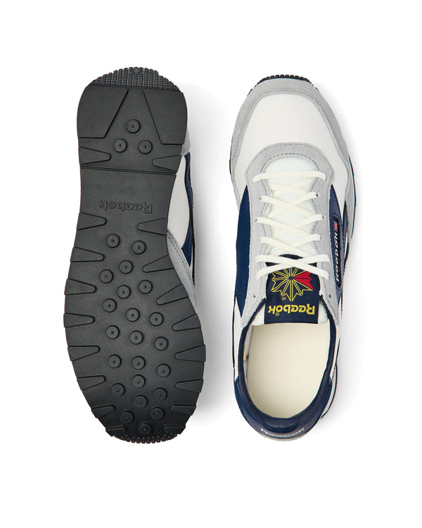 Reebok Aztec II Trainers Grey 3/Chalk/Vector Navy