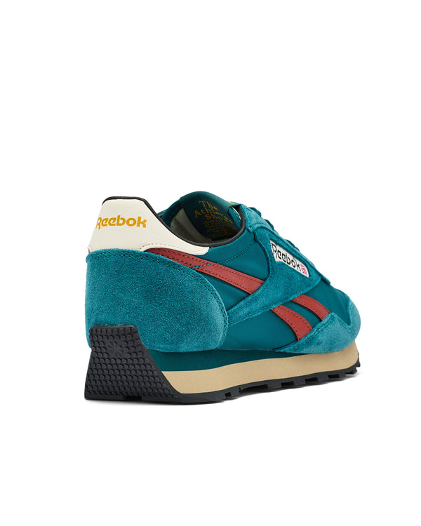 Reebok Aztec II Trainers Retro Teal/Alabaster/Burnt Red