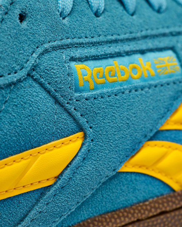 Reebok Club C Grounds Trainers Future Cyan/Golden Haze/Gum