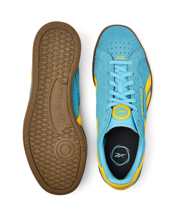 Reebok Club C Grounds Trainers Future Cyan/Golden Haze/Gum