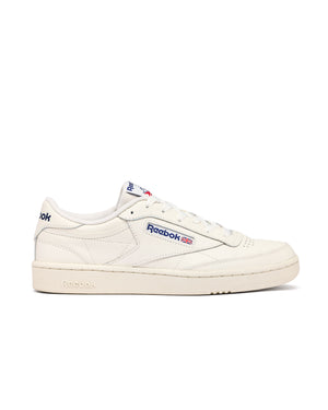 Reebok Club C 85 Trainers Chalk/Classic Cobalt