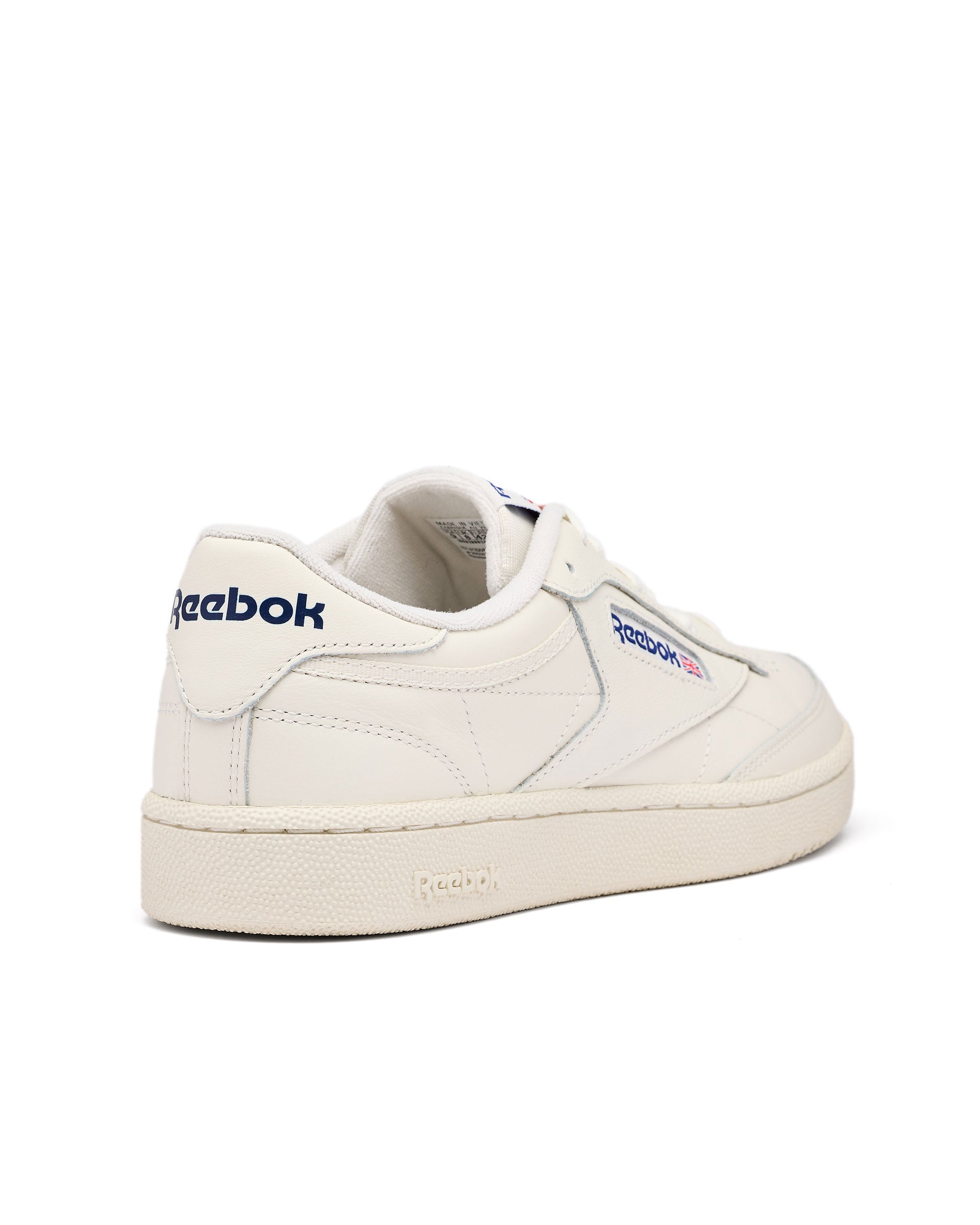 Reebok Club C 85 Trainers Chalk/Classic Cobalt – Weekend Offender