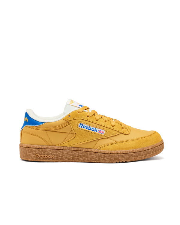 Reebok Club C 85 Trainers Grit Gold/Optimum Blue