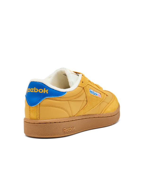 Reebok Club C 85 Trainers Grit Gold/Optimum Blue
