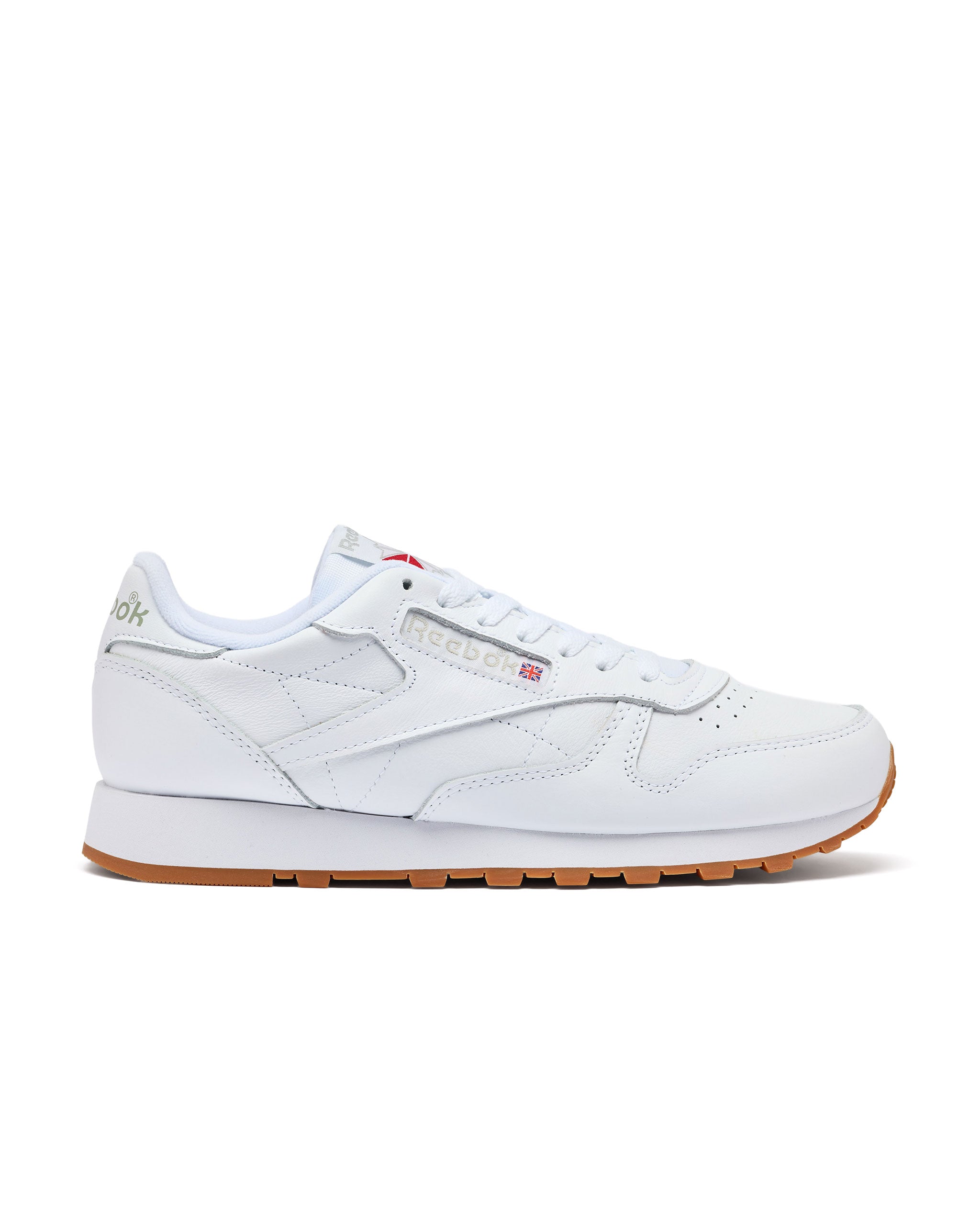 Reebok Classic Leather Trainers White Gum
