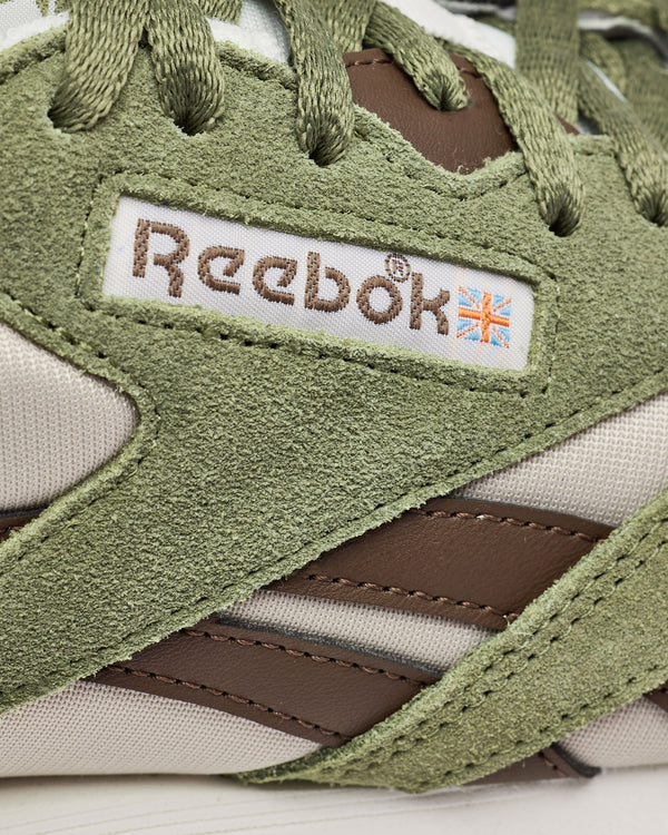 Reebok Classic Nylon Gritty Green/Simple Brown/Mineral Grey