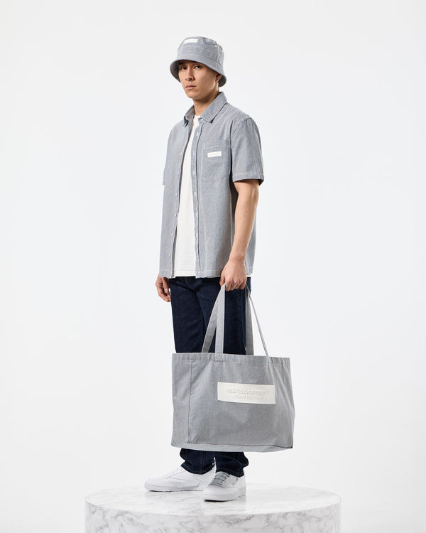 La Mina Tote Bag Ticking Stripe