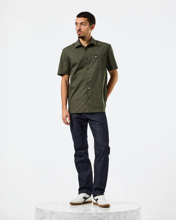 Borak Short Sleeve Shirt Castle Green