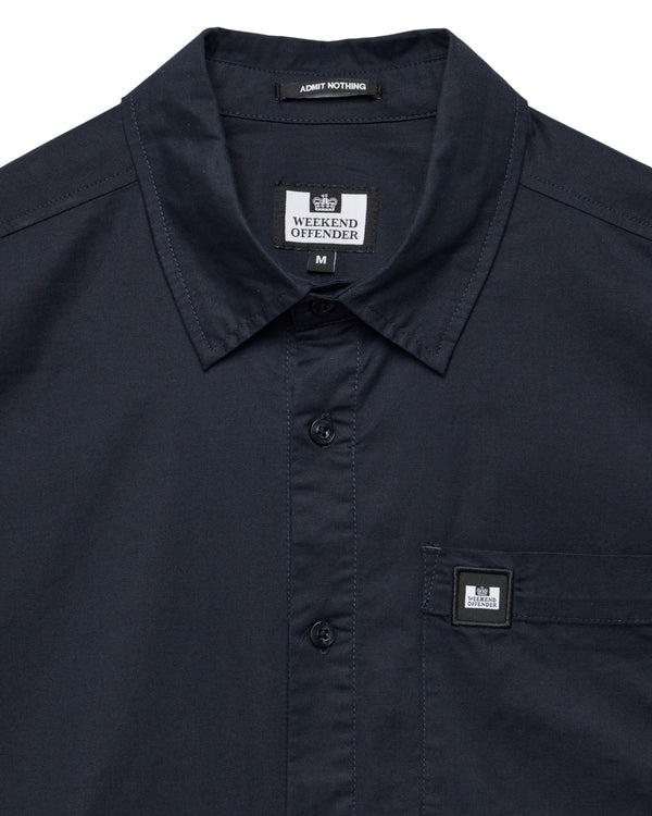 Borak Short Sleeve Shirt Navy