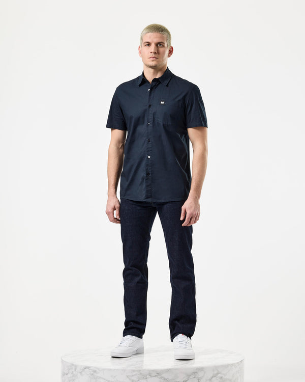 Borak Short Sleeve Shirt Navy