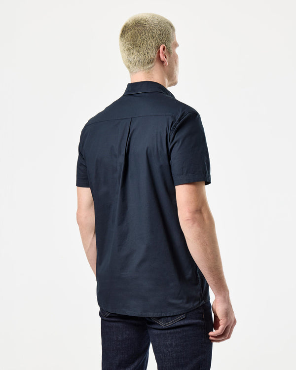 Borak Short Sleeve Shirt Navy