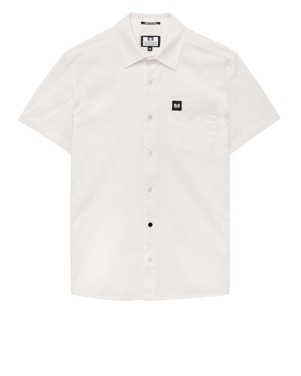 Borak Short Sleeve Shirt White