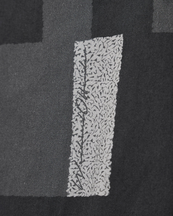 Camicia a maniche corte Ouzou Terrain nera