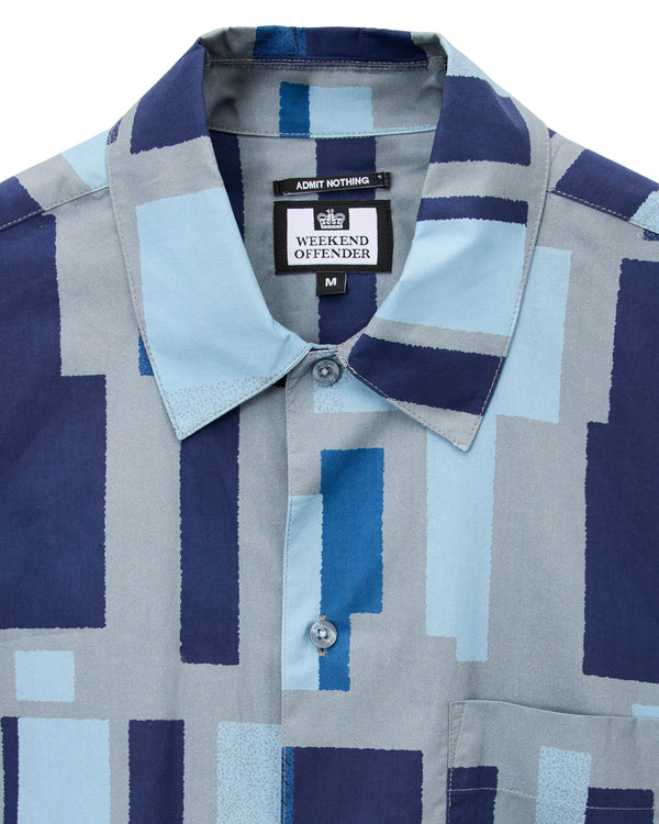 Ouzou Terrain Short Sleeve Shirt Smokey Grey