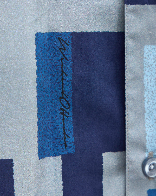 Ouzou Terrain Short Sleeve Shirt Smokey Grey