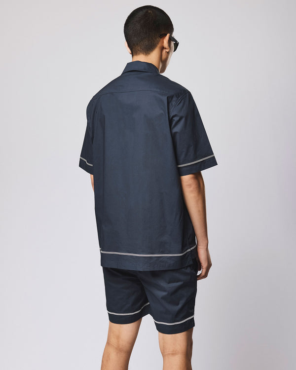 Senia Short Sleeve Shirt Navy
