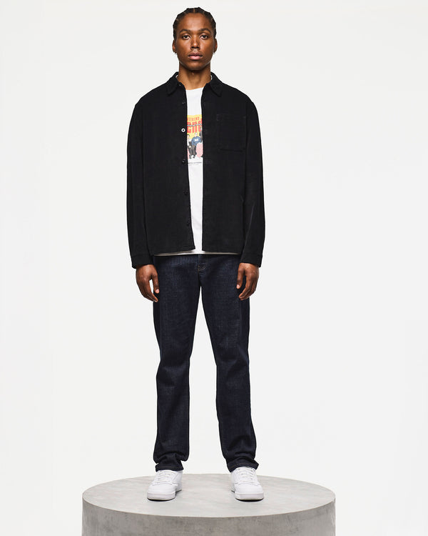 Welch Cord Shirt Black