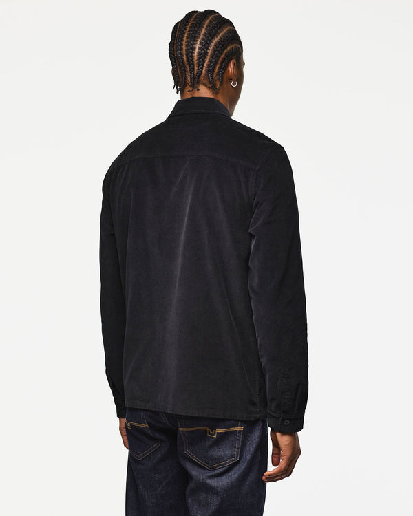 Welch Cord Shirt Black