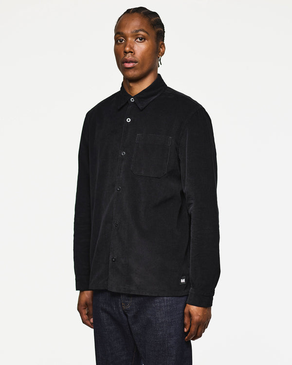 Welch Cord Shirt Black