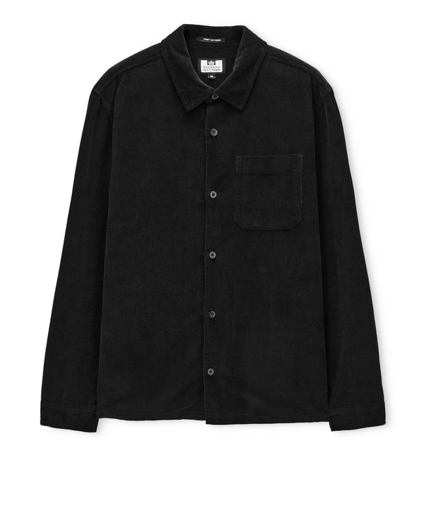 Welch Cord Shirt Black