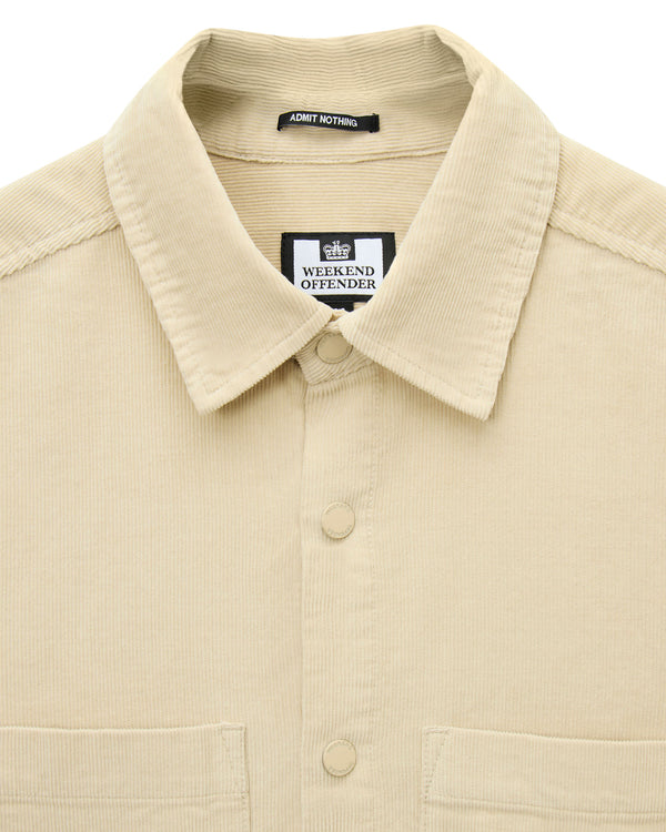 Erding Cord Shirt Calcium