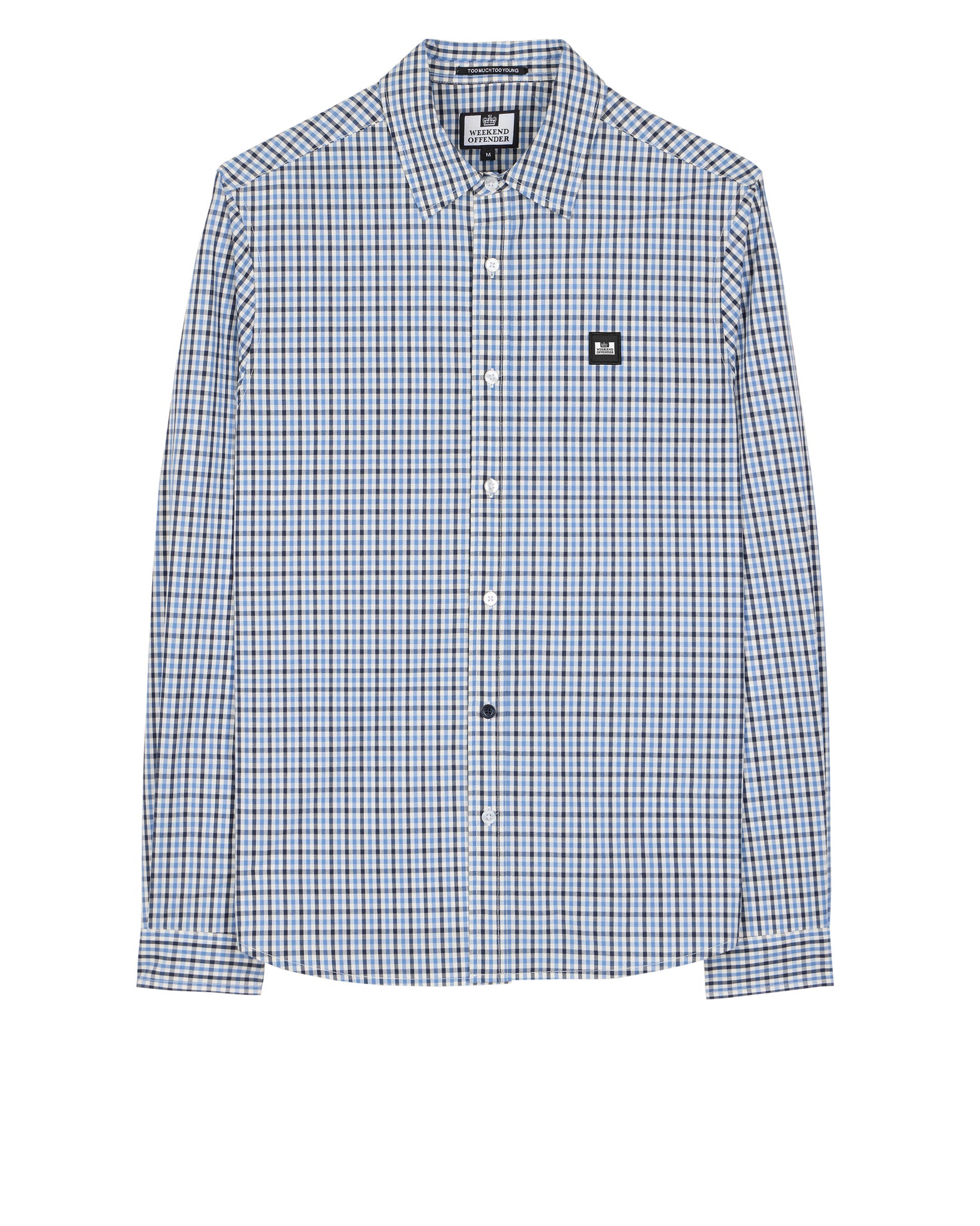 Lisbon Shirt Blue House Check