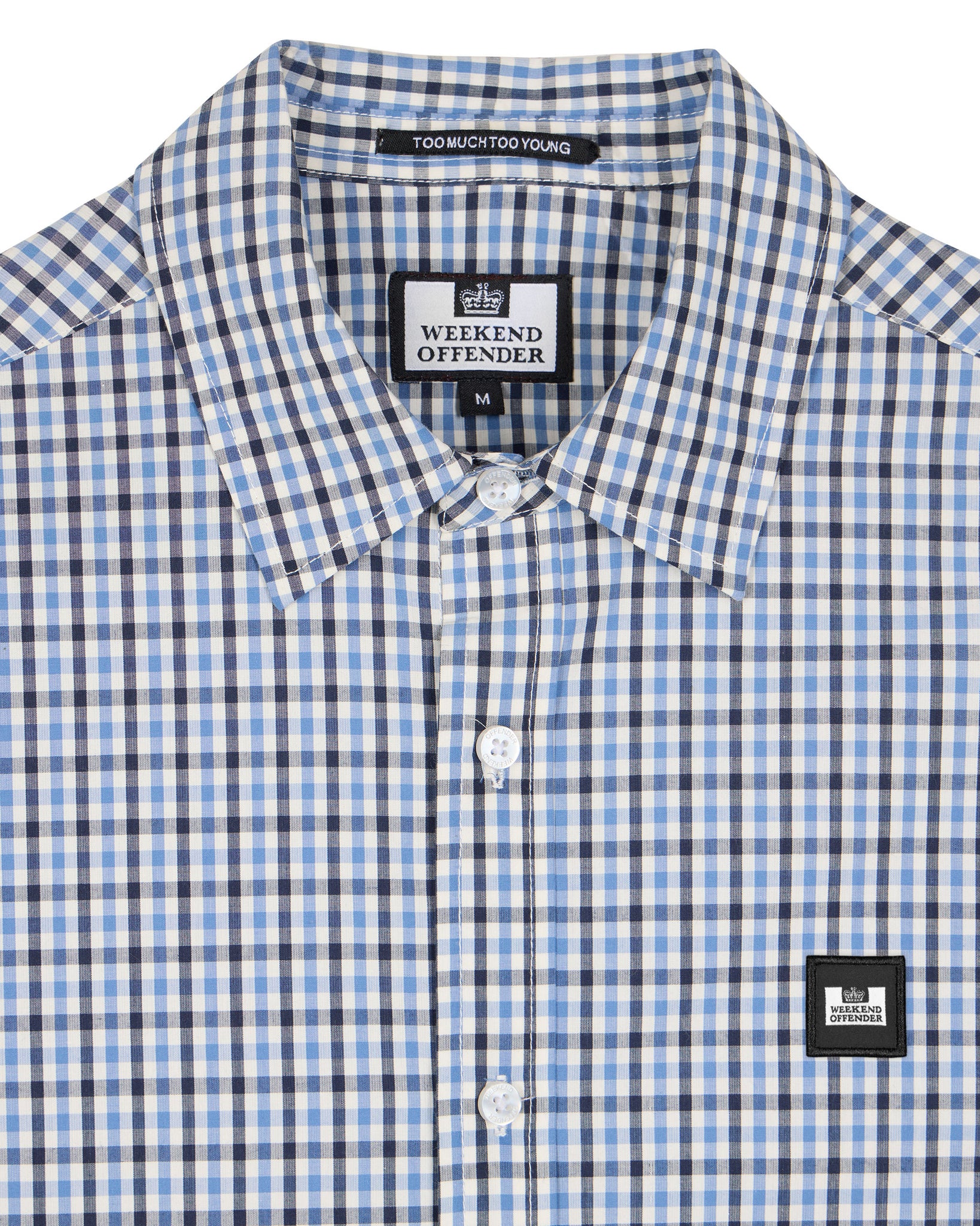 Lisbon Shirt Blue House Check