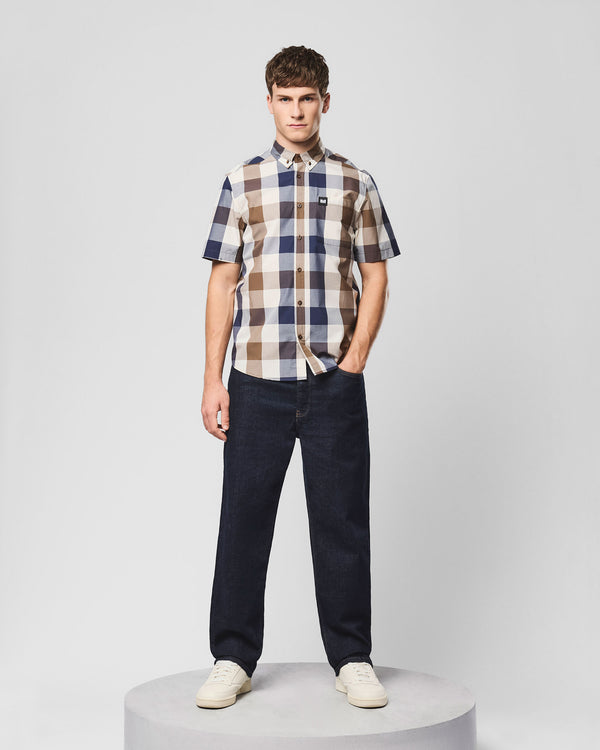 Joyce Short Sleeve Shirt Large House Check