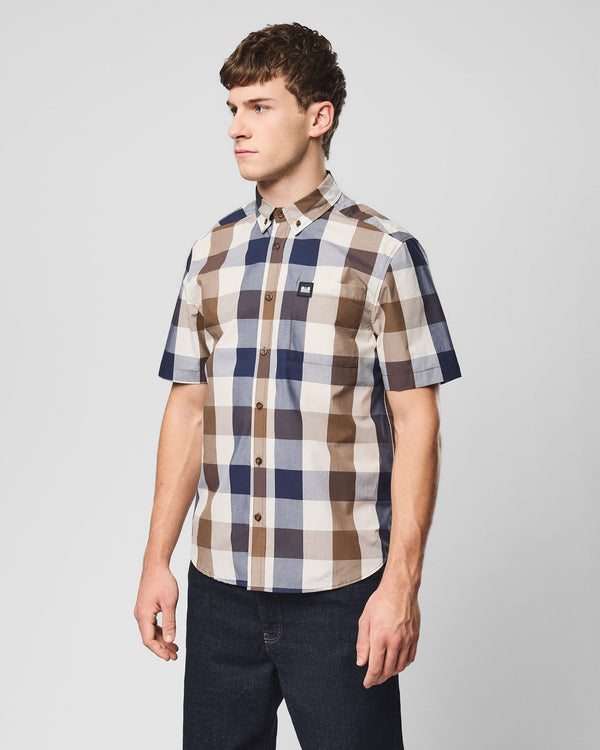 Joyce Short Sleeve Shirt Large House Check
