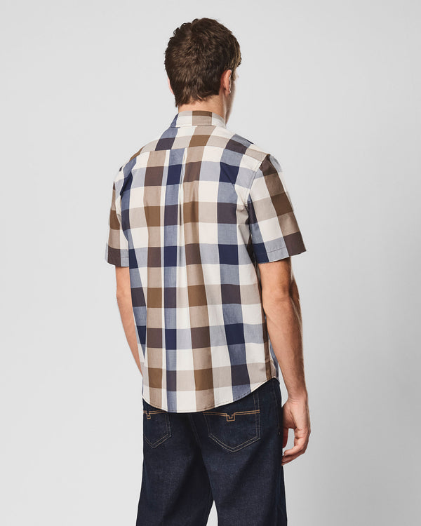 Joyce Short Sleeve Shirt Large House Check