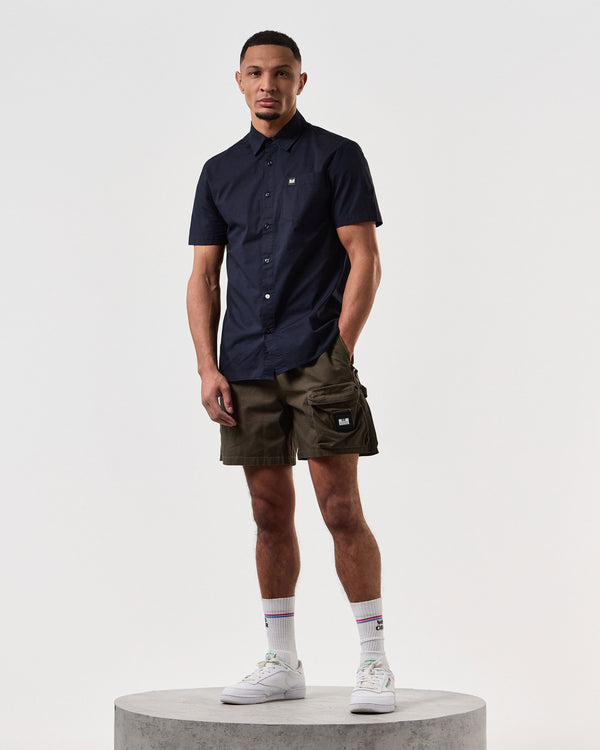 Borak Short Sleeve Shirt Navy