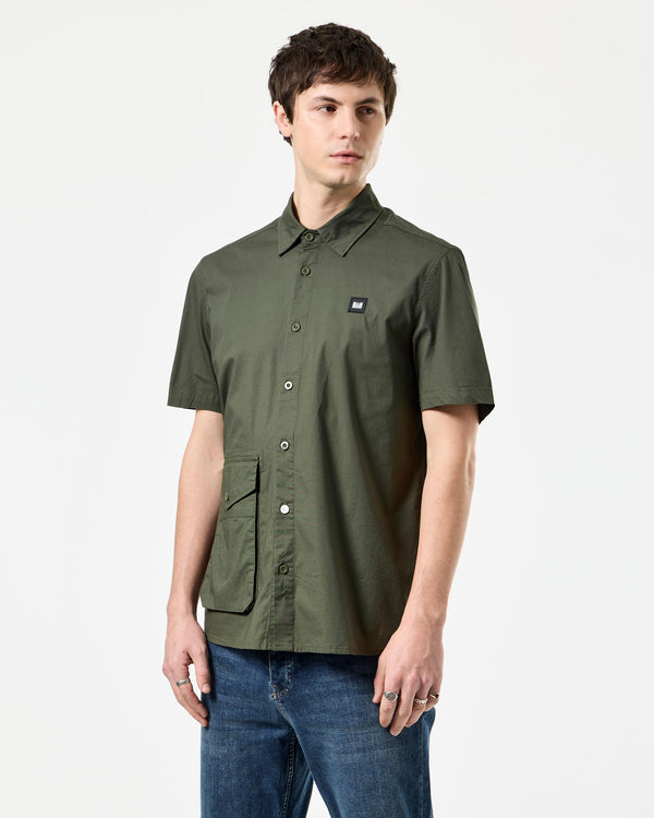 Barboza Pocket Shirt Castle Green