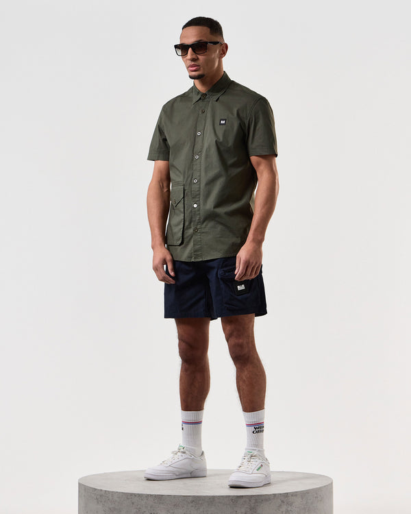 Barboza Pocket Shirt Castle Green