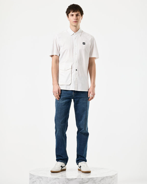 Barboza Pocket Shirt White