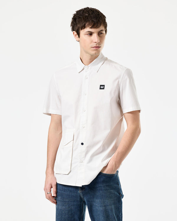 Barboza Pocket Shirt White