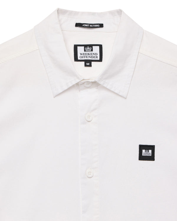 Barboza Pocket Shirt White