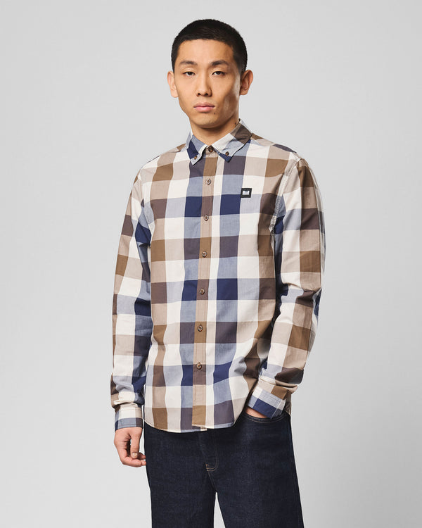 Lisbon Long Sleeve Shirt Large House Check