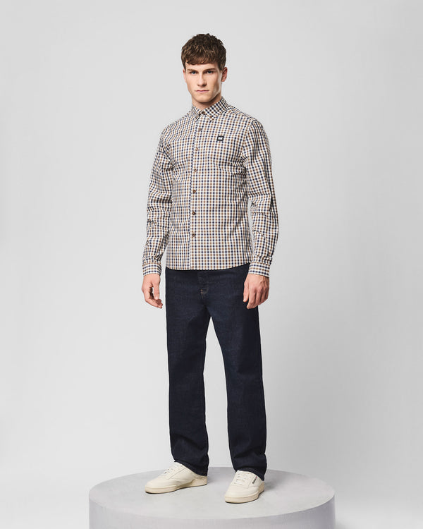 Lisbon Long Sleeve Shirt Mid House Check